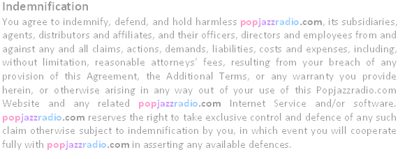 pop jazz radio policy
