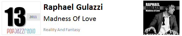 Pop Jazz Radio Charts top 13 (Best of 2011) Raphael Gulazzi - Madness Of Love